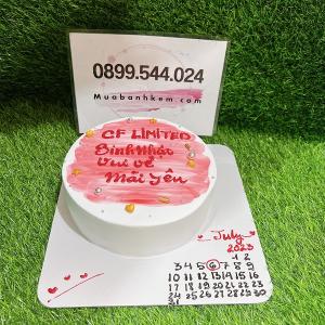 Bánh Kem Đơn Giản Tone Hồng - MK14